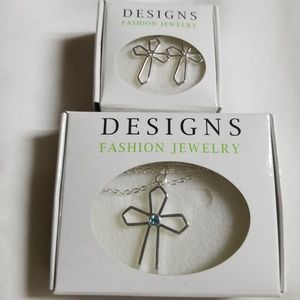 FASHION JEWELRY CROSS SET